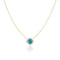 in australian opal and white diamonds,<br>east-west (horizontal) orientation<br>nestled into 18k yellow gold <span class='visuallyhidden'>Call or text 323-404-2959 if you need shopping assistance.</span>